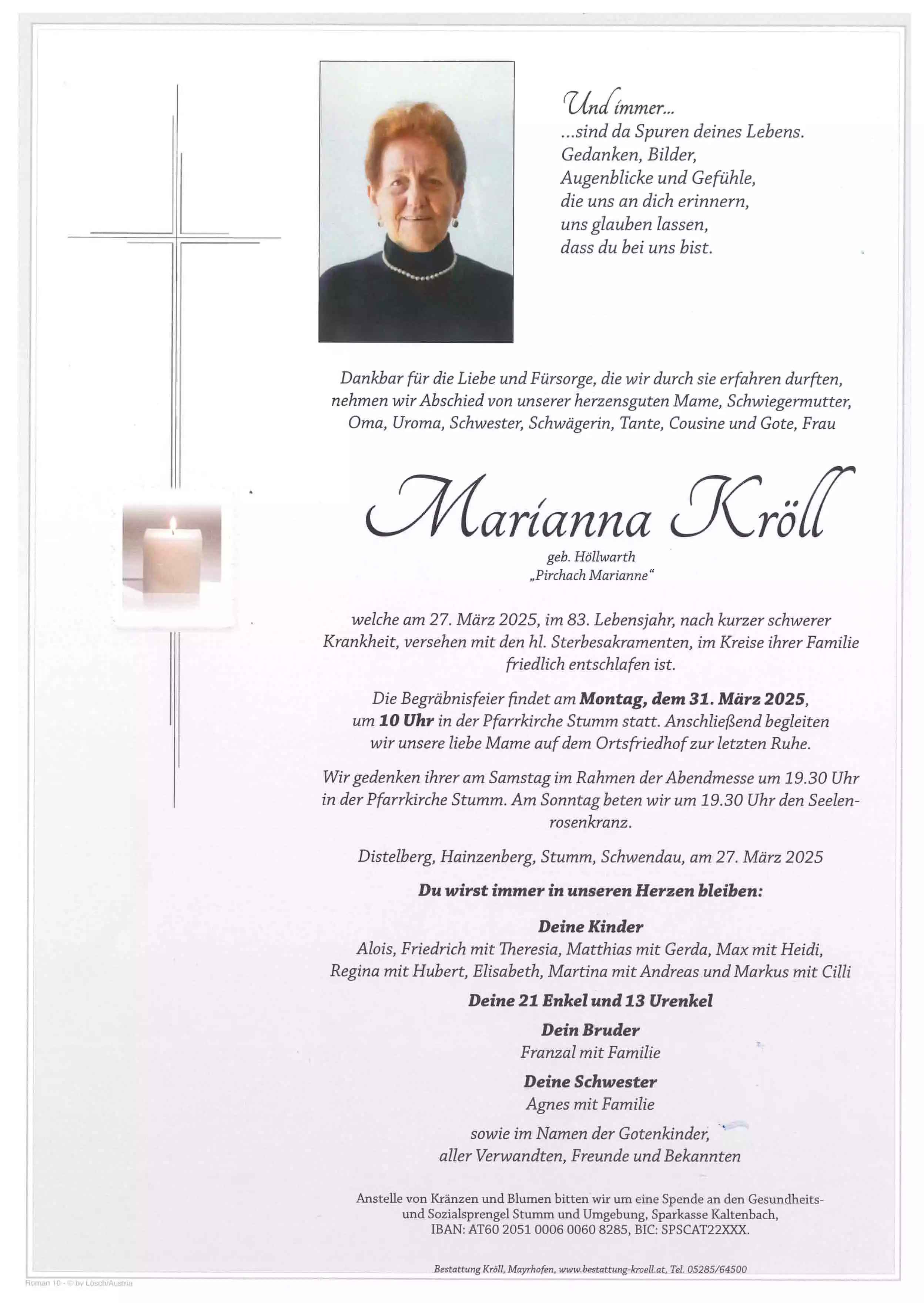 Parte von Marianna Kröll